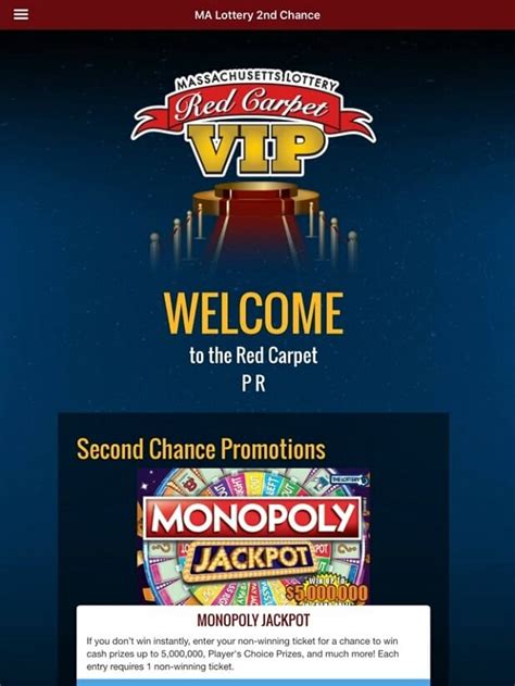mass lottery second chance|mass state lottery second chance drawing.